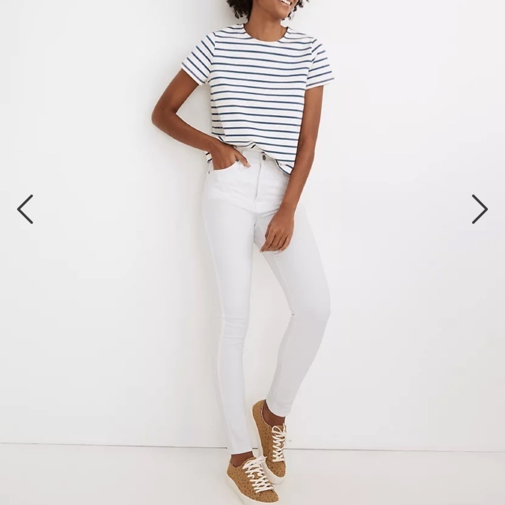 Madewell Petite 10" High-Rise Skinny Jeans AJ294